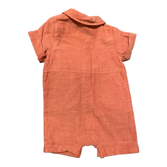 Cat &Jack Baby 12 month boys dark chestnut One Piecee - Picture 2 of 5